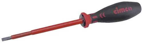 Cimco VDE Schlitz-Schraubendreher Klingenbreite: 3.5 mm Klingenlänge: 100 mm