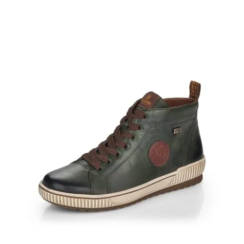 Remonte Damen D0771 Kurzstiefel - Wanderschuhe mit wasserabweisendem remonteTEX, ideal für den Winter und mit bequemem Keilabsatz für optimalen Tragekomfort.