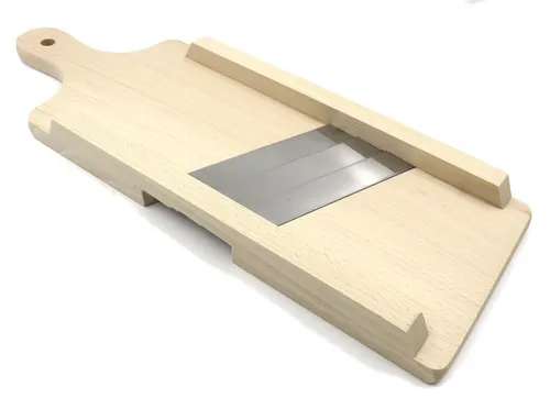 Krauthobel Gemüsehobel Hobel Krautschneider 43 x 15,5 cm mit 3 Stahlmessern