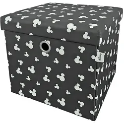 Disney Spielzeugbox Mickey Mouse - Praktische Aufbewahrung - Aufbewahrungsboxen mit Mickey Mouse Design, stabil und bis 110 kg belastbar, ideal zum Verstauen von Spielzeug oder als Sitzhocker für kleine Disney-Fans.