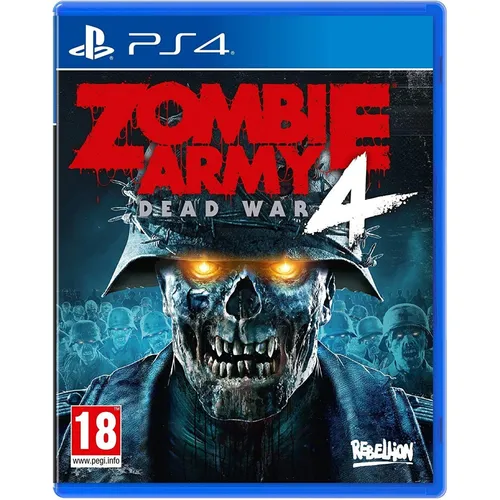 Zombie Army 4: Dead War PS4 - Actionspiel für PS4 mit packendem Gameplay, verbesserten Kill-Cams und epischen Waffen. Kämpfe gegen Hitlers untote Horden in einer neuen, schockierenden Kampagne für bis zu 4 Spieler!
