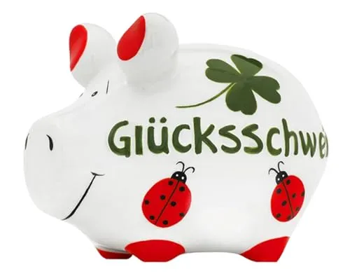 G. Wurm KCG Sparschwein Glücksschwein aus Keramik