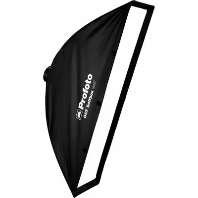 Profoto OCF Softbox 1x4' - Sanftes Licht für Ihre Aufnahmen - Beleuchtung & Studiobedarf - Erzeugt ein schmeichelhaftes Licht, ideal für schnelle Aufnahmen vor Ort, leicht und einfach zusammenklappbar.