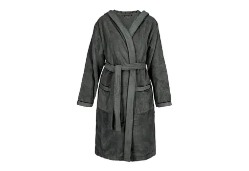 SCHÖNER WOHNEN-Kollektion Unisex-Bademantel SELECT Bademantel, kniebedeckend, 50% Baumwolle, 50% Polyester, Gürtel