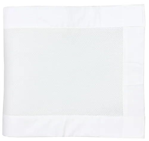 TupTam Bettnestchen TupTam Gitterstäbe Schutz Netz Babybett Nestchen 3D Mesh 2 Pack