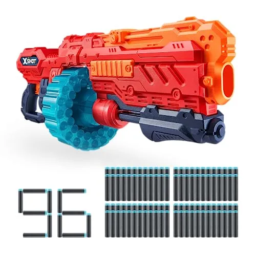 X-Shot Excel Turbo Advance Schaumstoffdart-Blaster (96 Darts)