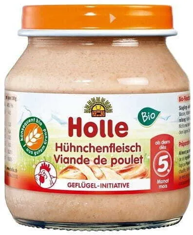 Bio-Hähnchen-Babyspeise 125 g Holle von Holle