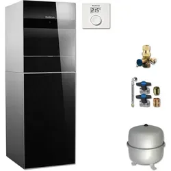 Buderus WSW196 T1 Wärmepumpe mit Fernbedienung RC220