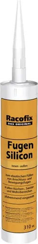 Racofix Fugen Silikon hellbeige 310 ml  Sanitärsilikon
