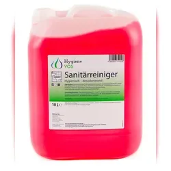 Hygiene Vos - Sanitärreiniger (10L) - Reinigungsmittel für die hygienische Reinigung aller säurebeständigen Oberflächen. Entfernt mühelos Kalk und Urinstein und hinterlässt einen langanhaltenden Duft.