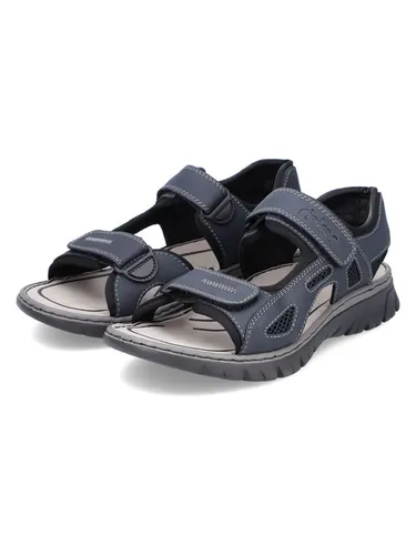 Rieker Herren Sandalen 26761 - Wanderschuhe mit robuster, rutschfester Sohle und individuell verstellbarem Klettverschluss – perfekt für jedes Outdoor-Abenteuer.