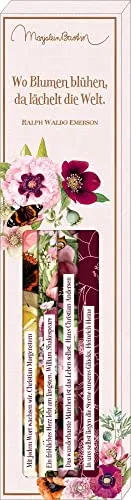 Bleistift-Set mit Sprüchen: Blütenzauber - Marjolein Bastin