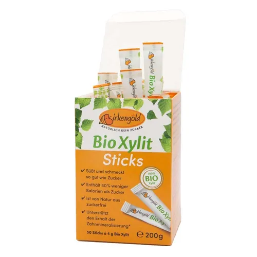 Bio Xylit - 50 Sticks 200g | BIRKENGOLD