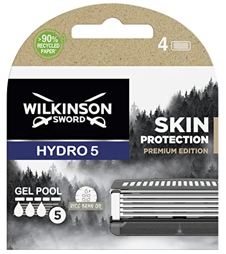 Wilkinson Sword 5 Skin Protection Premium Edition für Männer Klingen 4er