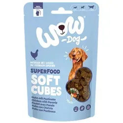 Wow Dog Superfood Soft Cubes Huhn | 150g Hundesnack