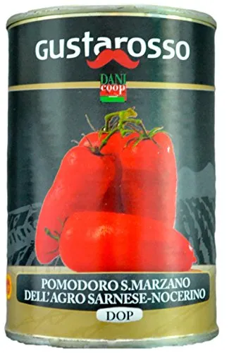 San Marzano DOP Tomate von Agro-Sarnese Nocerino Gr. 400 - Gustarosso