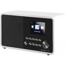 Imperial i110 weiß Internet Stereoanlage - Internetradio mit WLAN, edles Holzdesign und vielseitige Streaming-Möglichkeiten für perfekten Musikgenuss.