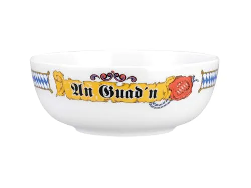 Seltmann Weiden Compact Bayern Foodbowl 20cm - Schalen für bayerische Eleganz, vielseitig einsetzbar und ideal für Salate, Suppen und Desserts, spülmaschinen- und mikrowellengeeignet.