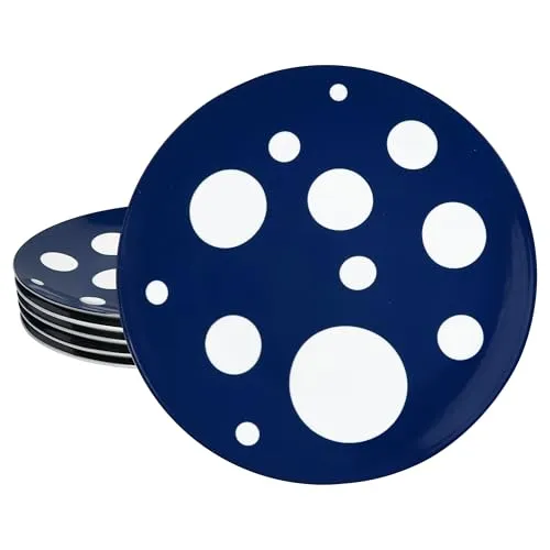 MamboCat Speiseteller Pula dunkelblau in blau von MamboCat