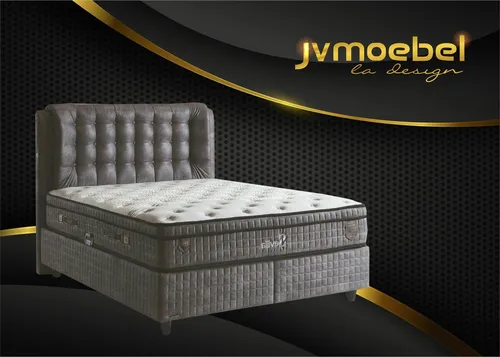 Modernes Schlafzimmer Set mit 2 Nachttischen und Bett - Elegantes 3-teiliges Set für Erwachsene, bestehend aus einem Bettgestell (180x200 cm) und zwei Nachttischen, ideal für ein stilvolles Schlafzimmer. Hochwertiges Textil und modernes Design sorgen für ein gemütliches Ambiente.