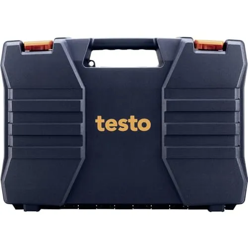 Testo 0516 1201 Messgerätekoffer - Robuster Servicekoffer für Messgeräte und Fühler, ideal für die sichere Aufbewahrung und den Transport von Testo Geräten, passend für zahlreiche Modelle.