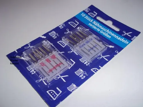 GP Nähmaschinennadeln 10er, Silber, 019738