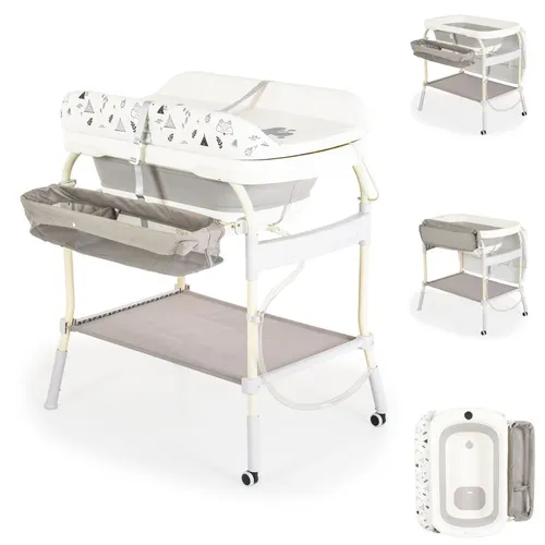 Babyshoppen 2in1 Babybadewanne mit Wickeltisch von Babyshoppen