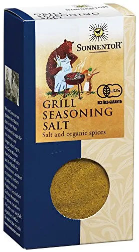 Sonnentor Grillgewürzsalz gemahlen, 1er Pack (1 x 100 g) - Bio