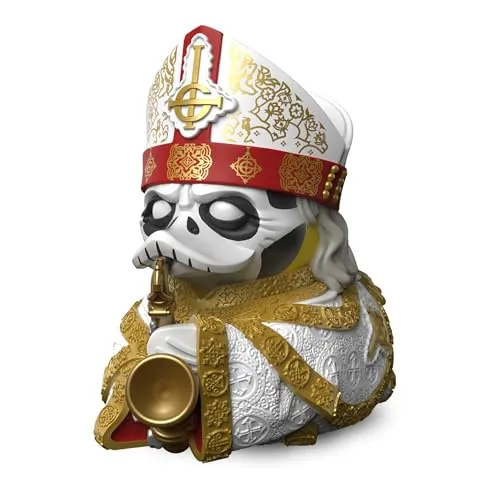 Ghost Tubbz PVC Figur Papa Nihil Boxed Edition 10 cm - Sammlerstück: Diese detailreiche Action-Figur von Papa Nihil bringt den Charme der Ghost-Band in Ihr Zuhause. Ideal für Fans und Sammler.