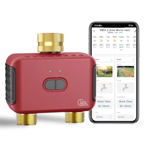 GIEX ZIGBEE 2-ZONEN Bewässerungstimer von GIEXSMART