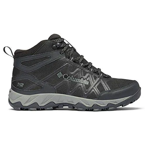 Columbia Peakfreak X2 Mid Wanderschuhe - Schwarz - 36 - Leichte und robuste Wanderschuhe mit wasserdichter Konstruktion und reaktionsschneller Dämpfung für besten Komfort und Traktion in jedem Gelände.