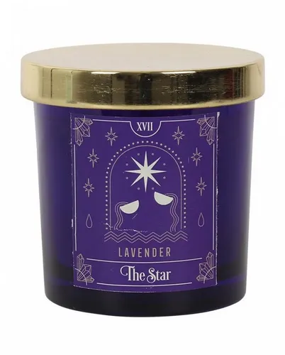 Horror-Shop Dekofigur Lavendel Tarot Kerze 