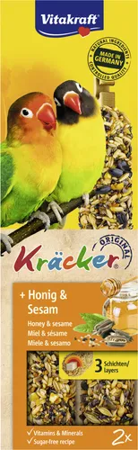Vitakraft Kräcker Honig & Sesam 2 Stück / 180 g von Vitakraft