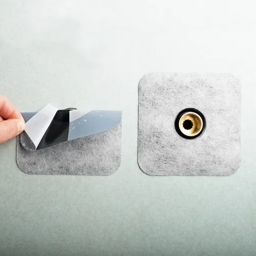 Wandmanschetten Dichtmanschette selbstklebend 130 x 130 mm | Loch Ø12 mm Premium