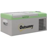 Outsunny Kompressor Kühlbox 16L – Tragbare Kühlung für unterwegs