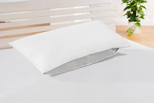 FAN FRANKENSTOLZ Kissen Flexi-Komfort - Kissen mit eingenähten Klimabändern für optimale Luftzirkulation, Kissenhärte wählbar, ideal für individuellen Schlafkomfort.