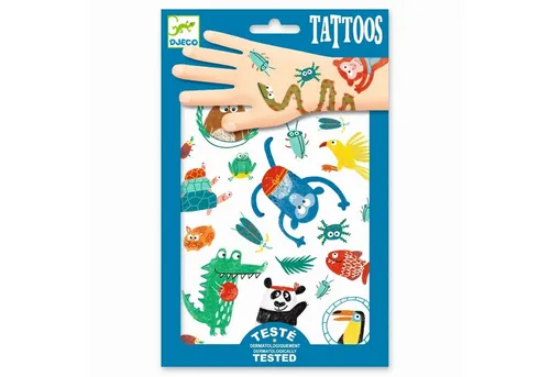 DJECO Kindertattoo DJ09576 Tattoos: Snouts