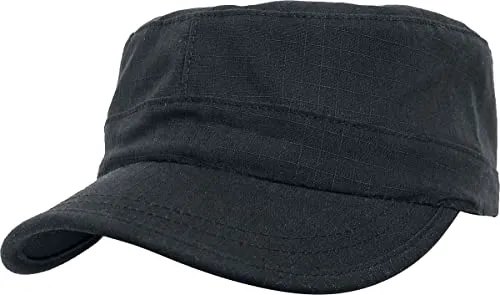 Flexfit Kappe Adjustable Top Gun Ripstop, Black, One Size, 7077RS