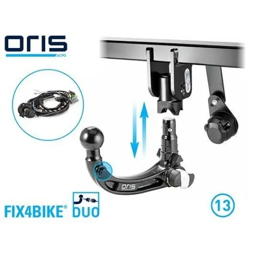 Acps-Oris Anhängevorrichtung ORIS DUO AK41 FIX4BIKE® 401-835