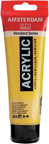 Amsterdam Standard Series Acrylfarbe Tube 120 ml Azogelb Mittel 269 (17092692)