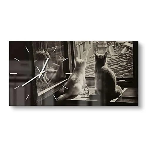 Wanduhren Schwarz von DEQORI