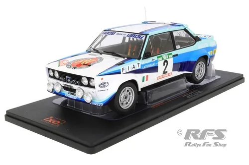 Fiat 131 Abarth Rallye Rally Portugal 1980 Markku Alen 1:18 IXO 18RMC053B NEU