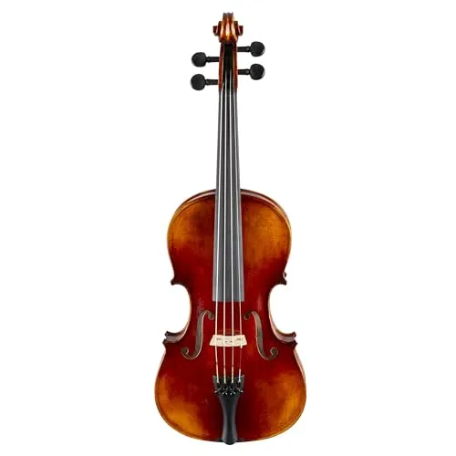Gewa Maestro 6 Antiqued Violin 4/4 - Vollmassive 4/4 Violine mit massiver Fichtendecke und geflammtem Ahornkorpus, ideal für anspruchsvolle Musiker, handlackiert für optimalen Klang.