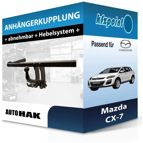 Abnehmbare Anhängerkupplung für Mazda CX-7 (06.2006-12.2014)