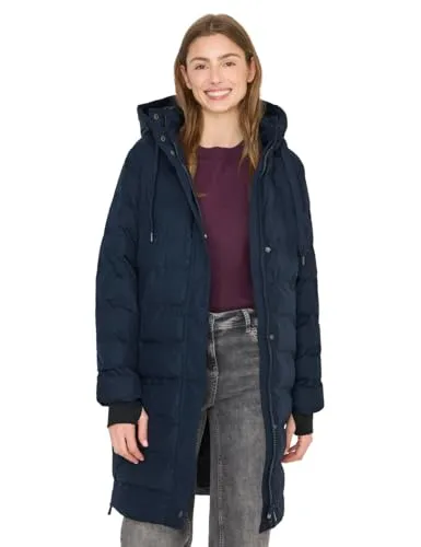 CECIL Mantel mit verklebten Nähten, dark navy blue M von CECIL