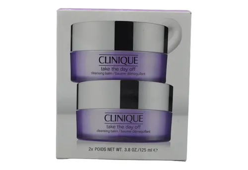 CLINIQUE Take The Day Off Balm Duo 250ml - Effektives Gesichtspflege-Set mit 250 ml, ideal zur sanften Reinigung. Entfernt Make-up mühelos und hinterlässt ein frisches Hautgefühl.