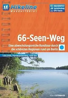Hikeline Fernwanderweg 66-Seen-Wanderweg Regionalpa... | Buch | Zustand sehr gut