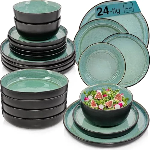 SÄNGER Fiji Kombiservice 24-teilig in grün von Sänger