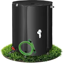 Melko Regentonne faltbar 1000L mit Auslaufhahn