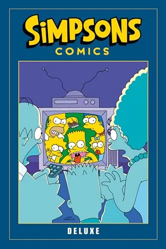 Simpsons Comics Deluxe 03 - Comics & Graphic Novels - Erlebe das Chaos in Springfield mit Homer, Marge und Bart, während sie sich dem Wahlzirkus und anderen verrückten Abenteuern stellen!